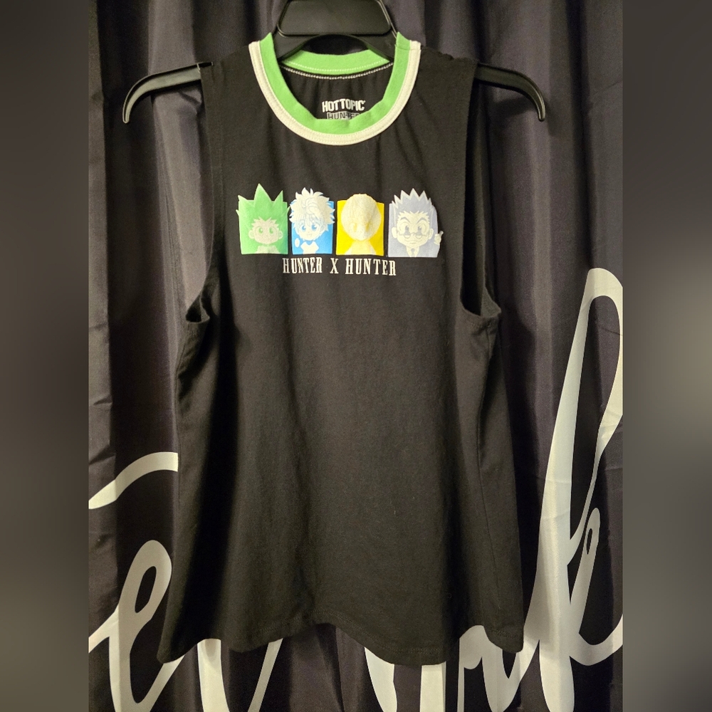 Hot Topic Black Hunter x Hunter Tank Top